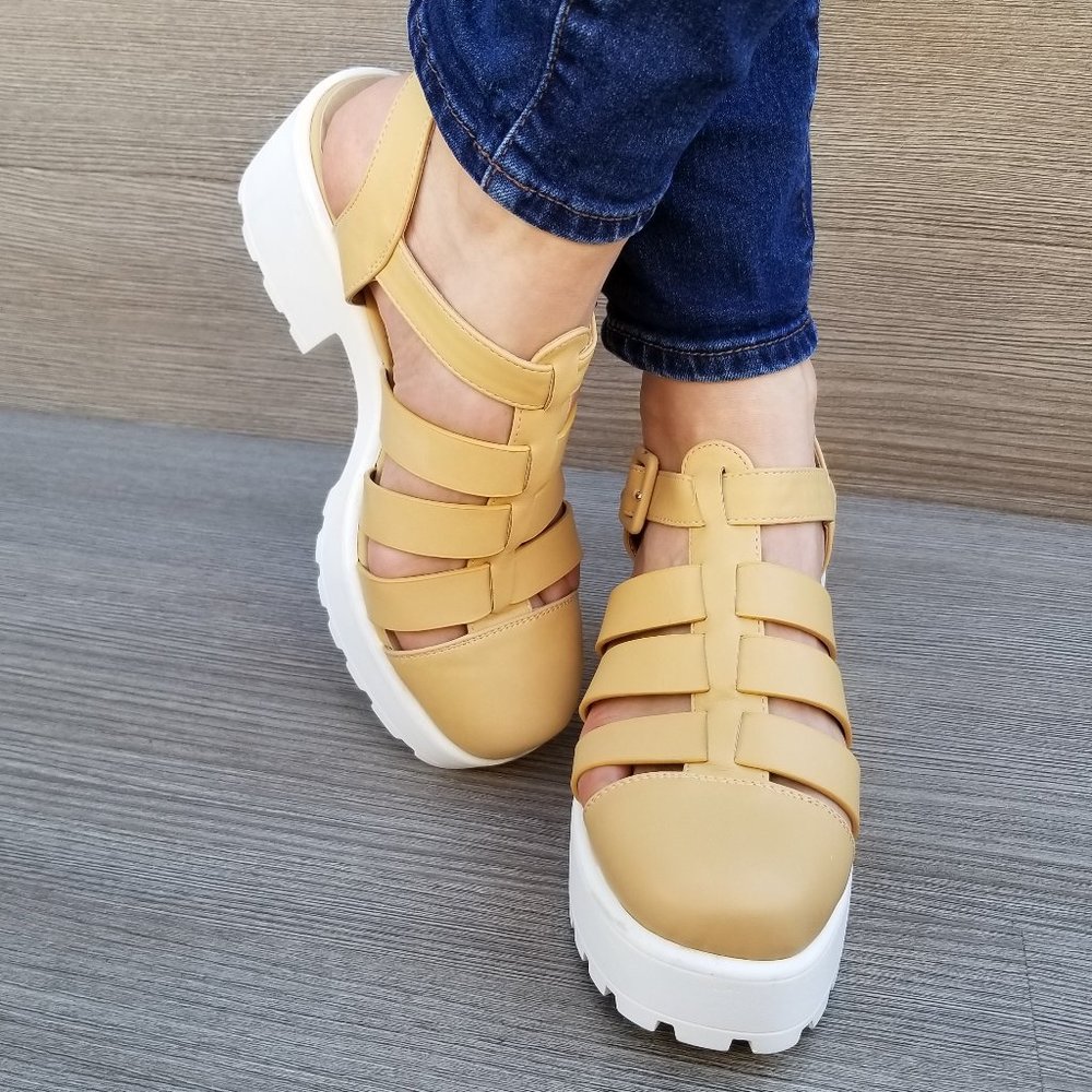 Chunky 90s Grunge Summer Shoes - Picture 2 of 8